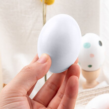Œufs de Pâques en bois, faux œufs de Pâques, œufs de poule artificiels réalistes pour loisirs créatifs, peinture, fêtes, décoration