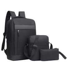 Set rucsac 3 piese, rucsac USB pentru studenți cu capacitate mare, compatibil cu școala și călătoriile în aer liber, geantă de calculator