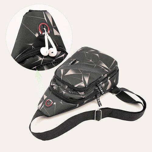 xgfhyjeh Τσάντα Sling για Γυναίκες Άνδρες Μικρές Unisex Εκκαθάριση Μοντέρνες Τσάντες Crossbody 2