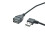 Καλώδιο επέκτασης USB2.0, σύνδεσμος αρσενικού σε θηλυκό 90 μοιρών δεξιάς γωνίας, 2