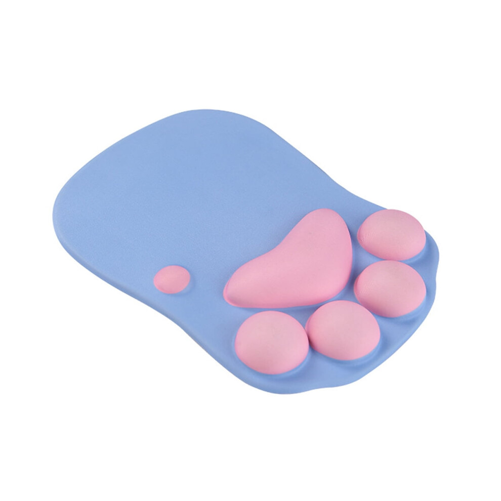 Cat Paw Mouse Pad With Silicone Wrist Support 10.7X7.8x0.9 938499944676