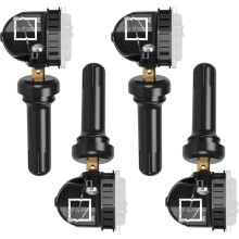 Sensori TPMS GM, confezione da 4, 315 MHz, compatibili con Chevy Silverado, GMC, Buick, Cadillac, Hummer, Pontiac, SAAB, Saturn