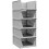 5-Pack Stackable PP Storage Bins Grey 1