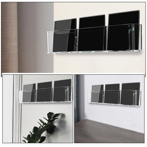 Record Holder Shelf for Albums and CDs 2 pcs 2