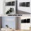 Record Holder Shelf for Albums and CDs 2 pcs 6