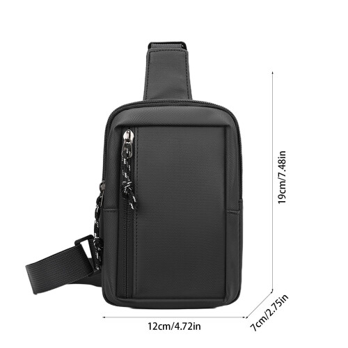 Εκκαθάριση κάτω των 2,00 $ Μίνι τσάντα Sling για άνδρες και γυναίκες Μικρή αδιάβροχη 2