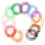 Set van 13 elastische haarkammen, diverse kleuren 5