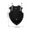 Skateboard Hangers for Wall Vertical Skateboards Rack Black 5