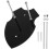 Skateboard Hangers for Wall Vertical Skateboards Rack Black 8