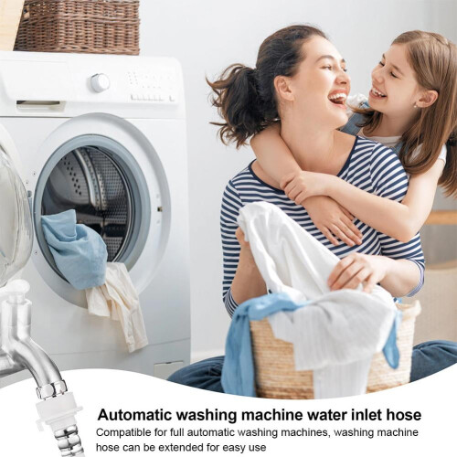 0,6-1m Wasmachineslang, Draagbare Waterinlaat Aansluiting A0X6 1