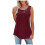 Camisas sin mangas para mujer, estilo holgado e informal. 5