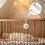 Draagbare, oplaadbare witte ruis geluidsmachine in beige 4