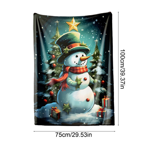 Kerstdeken van fleece, 28x40 inch 1