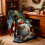 Kerstdeken van fleece, 28x40 inch 3