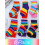 Rainbow Knee High Socks Women Striped 6 Pair 5