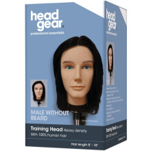 Head Gear 8-10 Inch Mens Training Head Without Beard