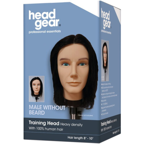 Head Gear 8-10 Inch Mens Training Head Without Beard
