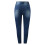Γυναικείο Μπλε Casual Skinny Τζιν S 3
