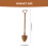 Ensemble de mini-outils de jardin Masteelf, accessoires de paysage 2