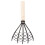 Clam Rake 2pcs Carbon Steel Clam Rake with Net Oyster Shell Digging Tool Rake Tool 6