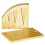 Bamboo Knife Block with Chopping Board Chopaholic 1