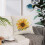 Sunflower Pillow Covers Yellow Floral4-Pack18x18 5