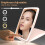 Rechargeable LED Travel Makeup Mirror Touch Light 4