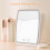 Rechargeable LED Travel Makeup Mirror Touch Light 5
