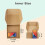 Caixas de papelão kraft marrom para envio postal, 7x5x1 polegadas, pacote com 100 unidades. 3