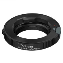 TTArtisan M-E 6Bit II Lens Adapter Ring for M Mount to for E Mount, Compatible with Full Frame and APS-C Cameras