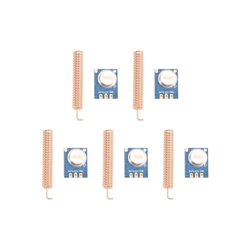 5Pcs Stx882-433 Low Cost Wireless Transmitter Module For Ask Small Range Rf In 433Mhz Tx Module 6133053076990