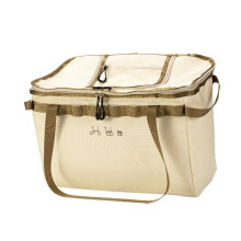 Opvouwbare Fietstas voor Huisdieren voor  DAHON Voormand Voortas Picknickmand Buiten Opbergtas Beige