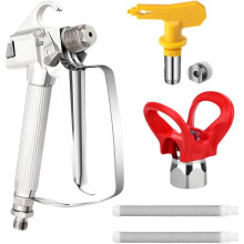 SG02 Airless Paint - 3600PSI High Pressure, 517 Tip, Swivel Joint, Pump Accessories (1 Set)