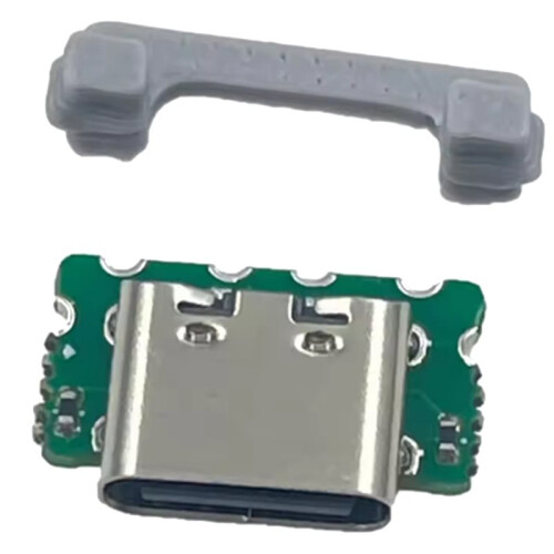 For  3DS LL USB-C Type-C Replacement Charge Port Game Controller Parts