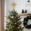 Westerse kerstster topper van plastic, 1 stuk 5