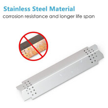 4pcs Grill Heat Plates, Replacement Parts for Home Depot Nexgrill 720-0830H 5 Burner 720-0888 6 Burner 720-0896B,