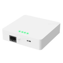 Home Wired Zigbee 3.0 Gateway Module Remote Control Via Tuya App Supports Voice Assistant Integration
