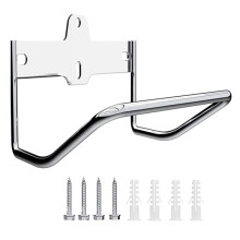 Stainless Steel Wall Mount Garden Hose Holder Stand Hose Hanger Storage Rack