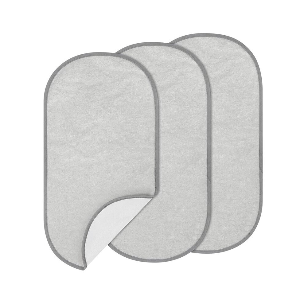 3 Pack Waterproof Changing Pad Liners, Reusable Portable Diaper Changing Pad Covers
