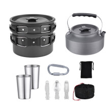 Light Weight Cookware Set, Open Flame Cookware, Cooking Miscellaneous Set, Camping Tray and Outdoor Camping Cookware Set