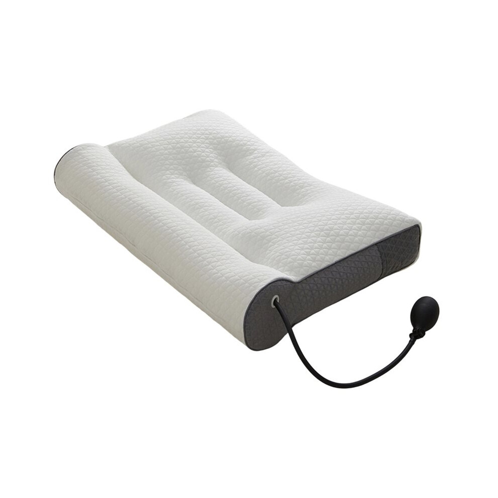 Inflatable Traction Cervical Pillow With Adjustable Cylindrical Firmness, Cervical Traction Pillow Core. 6033107825355
