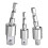 Rotatable Hex Shank to Square Drive Socket Adapter (1/4", 3/8", 1/2") – Compatible with Impact Drivers 2