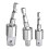 Rotatable Hex Shank to Square Drive Socket Adapter (1/4", 3/8", 1/2") – Compatible with Impact Drivers 3