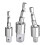 Rotatable Hex Shank to Square Drive Socket Adapter (1/4", 3/8", 1/2") – Compatible with Impact Drivers 4
