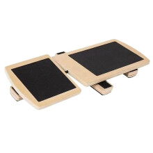 Wooden Balance Board Incline Ankle Stretcher for Ballet Single Leg Proprioception Training Anti-Slip Home Gym