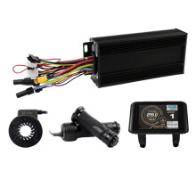 Elcykel 3-Lägesstyrenhet 45A 36V48V52V XT150-Styrenhet med UKC1-Display för 2000W Borstlösa Motortillbehör