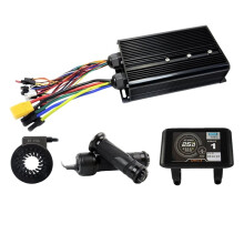 Electric Bike 3-Mode Controller 80A 48V-72V XT150 Controller with UKC1 Display for 5000W Brushless Motor Accessories