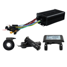 Elektrische Fietscontroller met 3 Standen, 60A, 48V-72V, XT150-Controller met SW900-Display voor Accessoires voor Borstelloze Motoren Tot 3000W