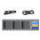 3 in 1 Charging Hub for   3 Battery Charger with Digital Display Screen USB Charging Cable 2