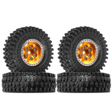 4pcs Metal Wheels Upgrade Hub Rim for 1/24 Rc Crawler Car Axial Scx24 Fms Upgrade RC Truck Wheels and Tires